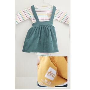 12M 3 Piece Set - bodysuit, leggings, and jumper